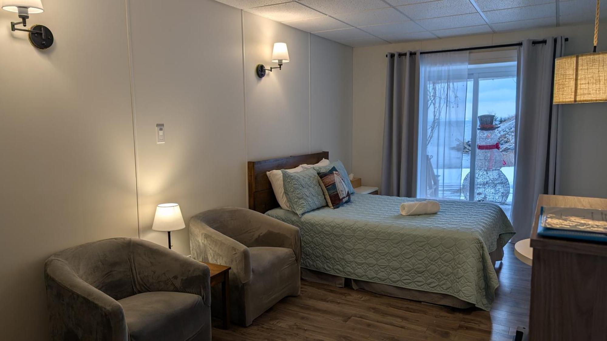 Motel La Gentilhommiere Saint-Siméon Exteriér fotografie
